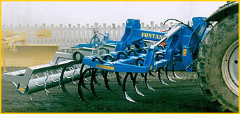 Cultivators with squared springs